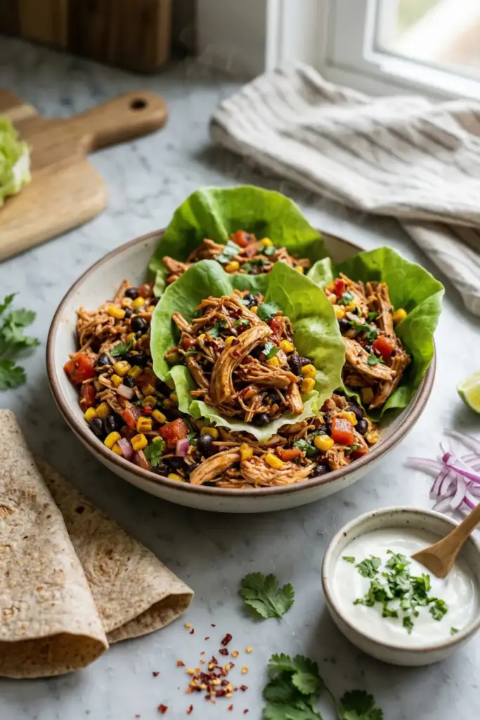 Spicy Fiesta Pulled Chicken