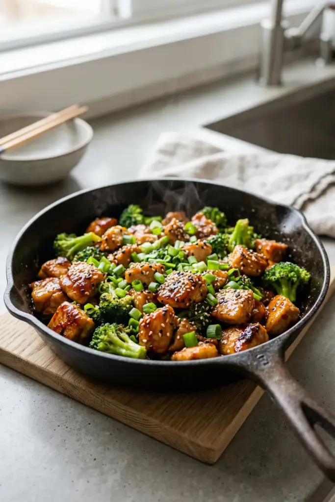 Spicy Sriracha Honey Skillet