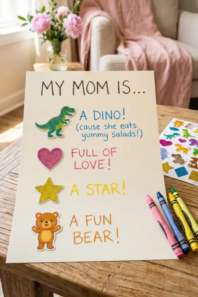 Sticker Story “My Mom Is…”