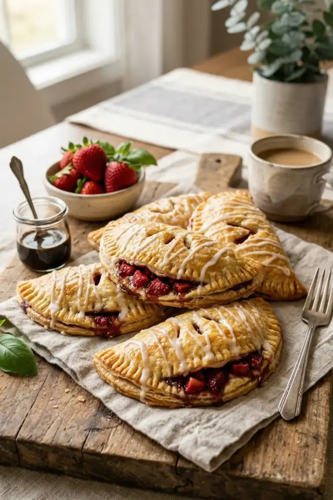 Strawberry Balsamic Hand Pies