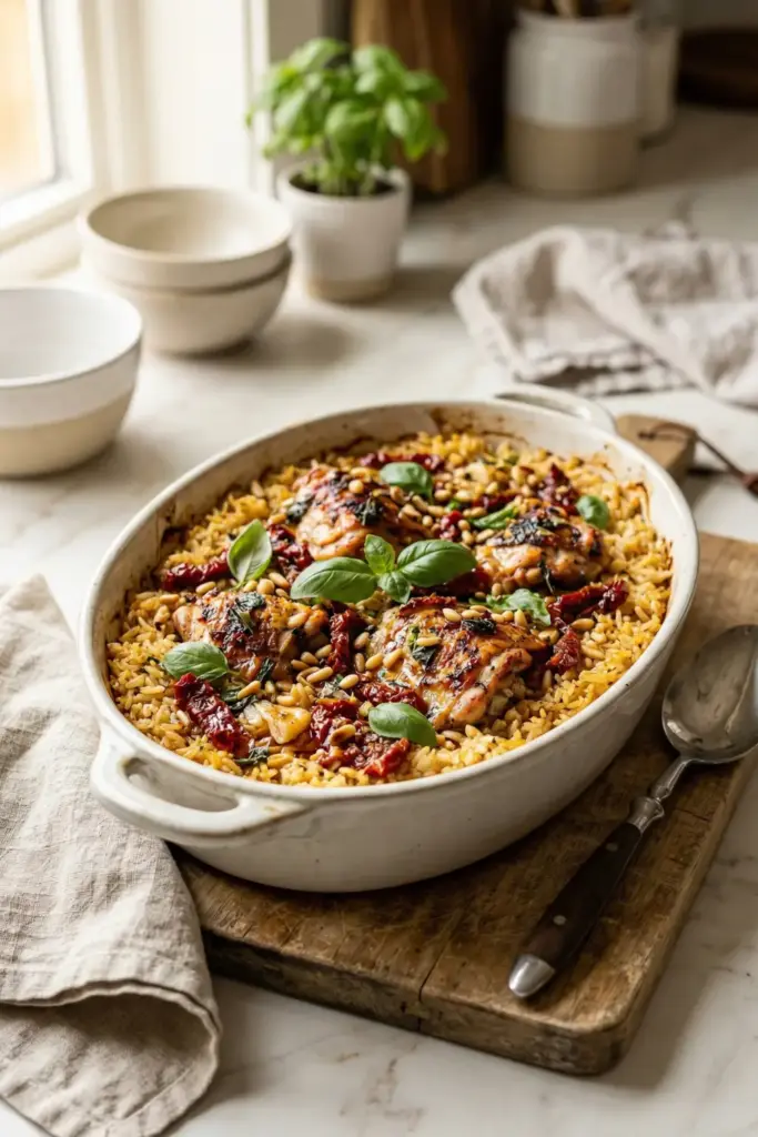 Sun-Dried Tomato & Basil