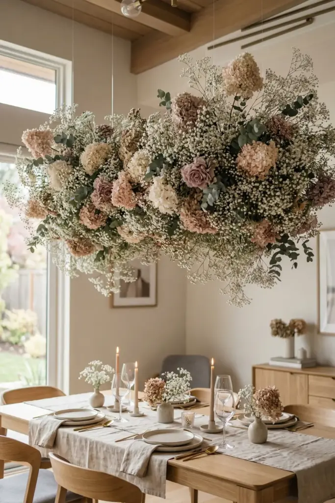 Suspended Flower Clouds