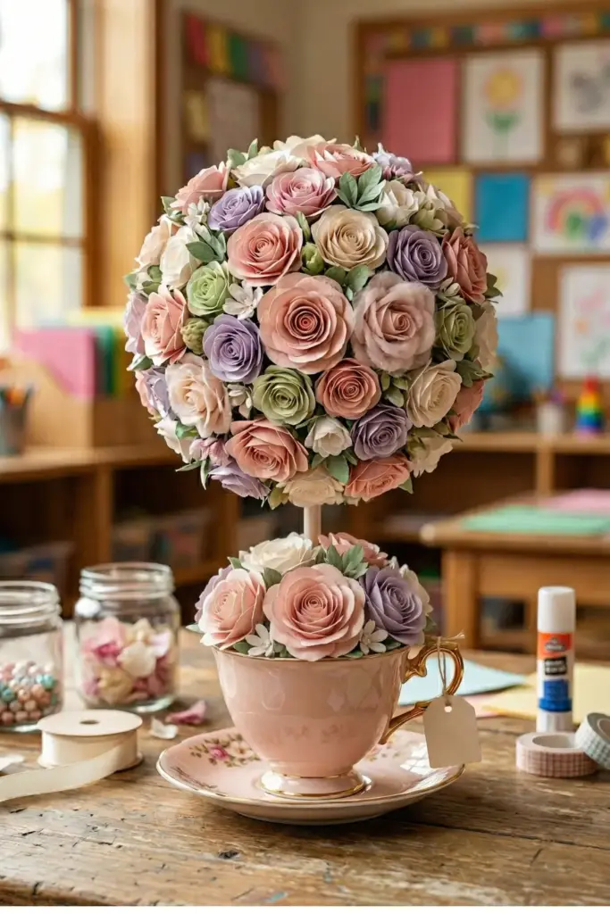 Teacup Topiary Trees