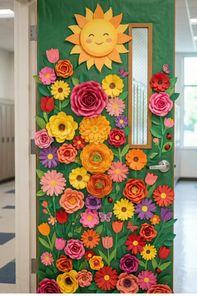 The "Blooming Gratitude" Door Wrap