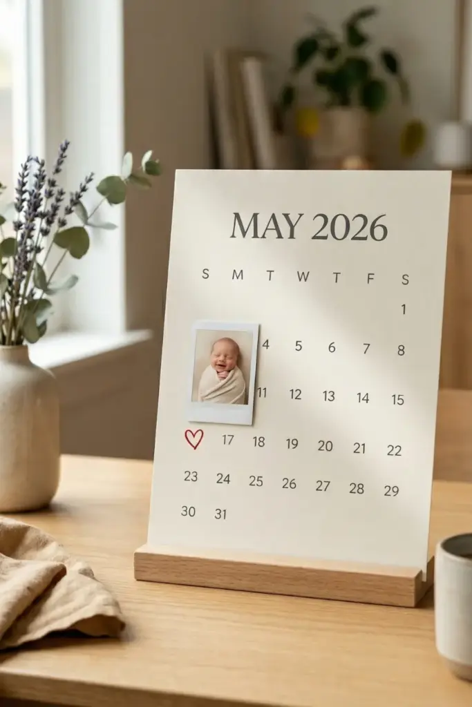 The "Calendar" Milestone Portrait