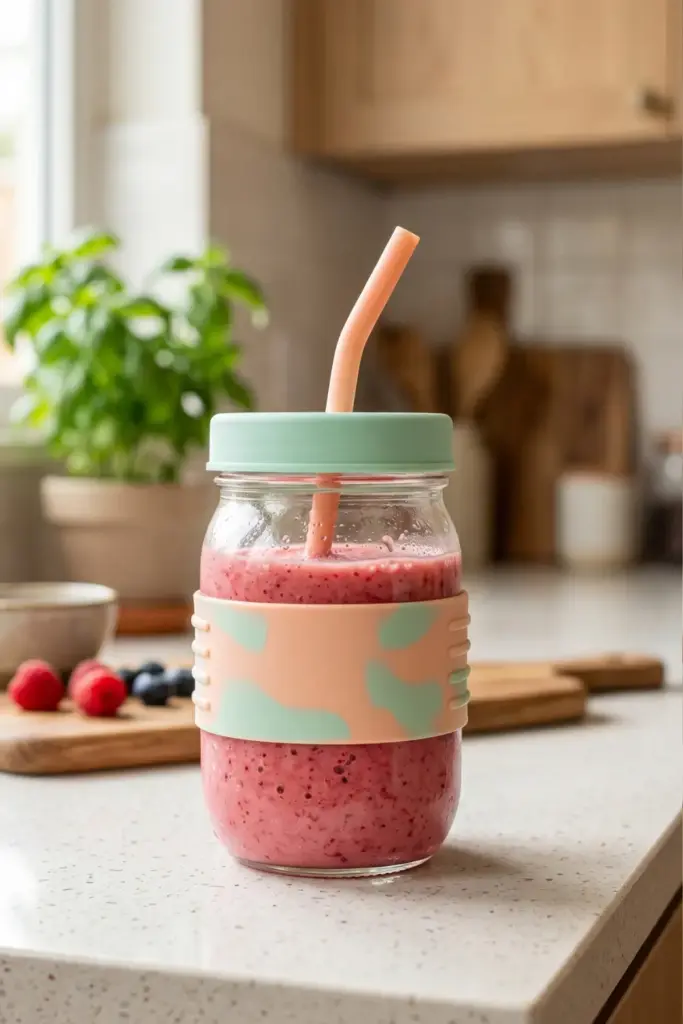 The Classic Mason Jar with Silicone Sleeve