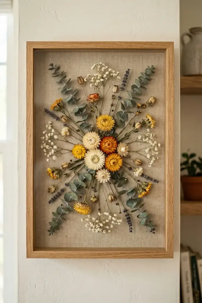 The Dried Flower Shadow Box