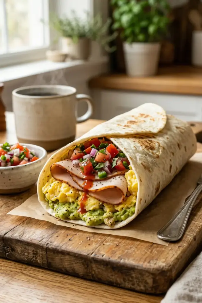 The Early Bird Breakfast Wrap