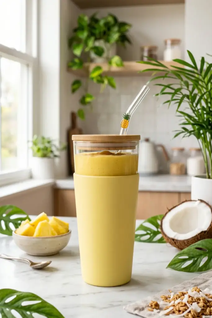 The "Invisible Green" Pineapple Punch