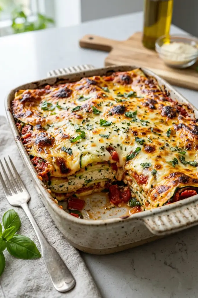 The "Light & Bright" Zucchini Lasagna