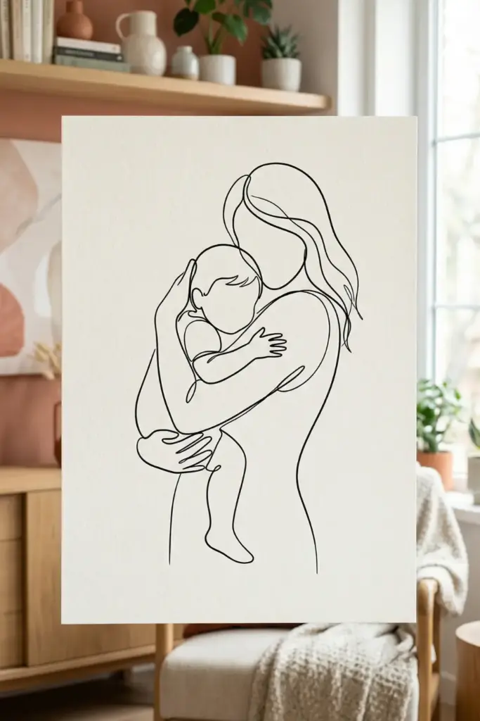 The Minimalist Continuous Line