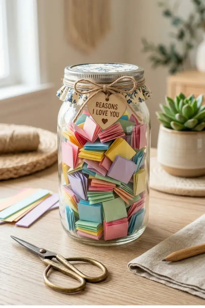 The "Reasons I Love You" Jar