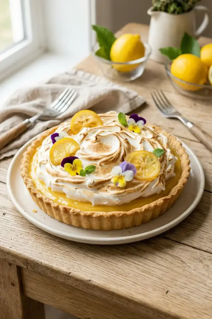 The "Sun-Drenched" Meyer Lemon Meringue