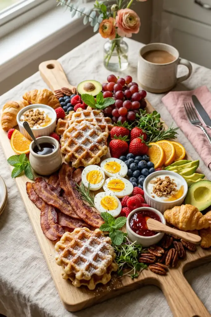 The Ultimate Breakfast Charcuterie Board