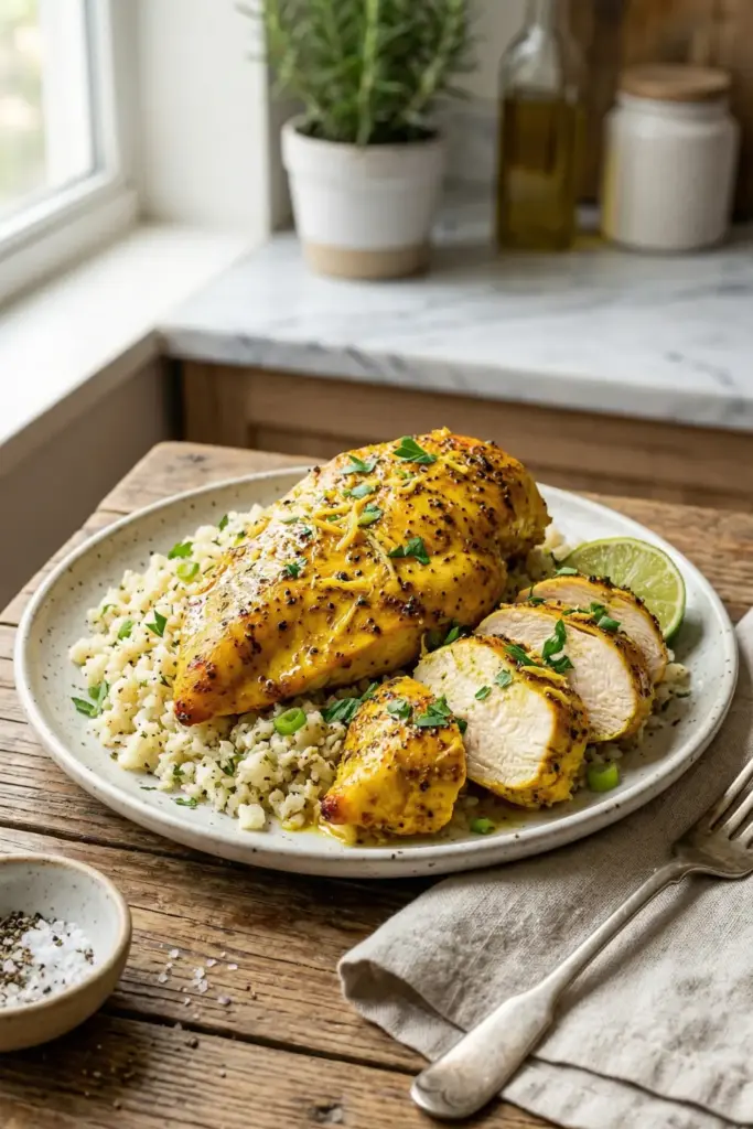 Turmeric and Ginger Wellness Chicken