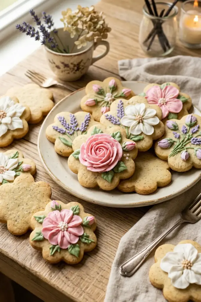 Vanilla Bean Sugar Flowers