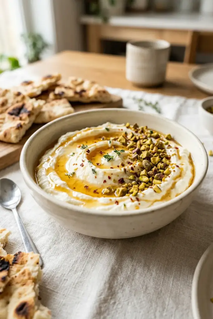 Whipped Feta & Hot Honey Dip