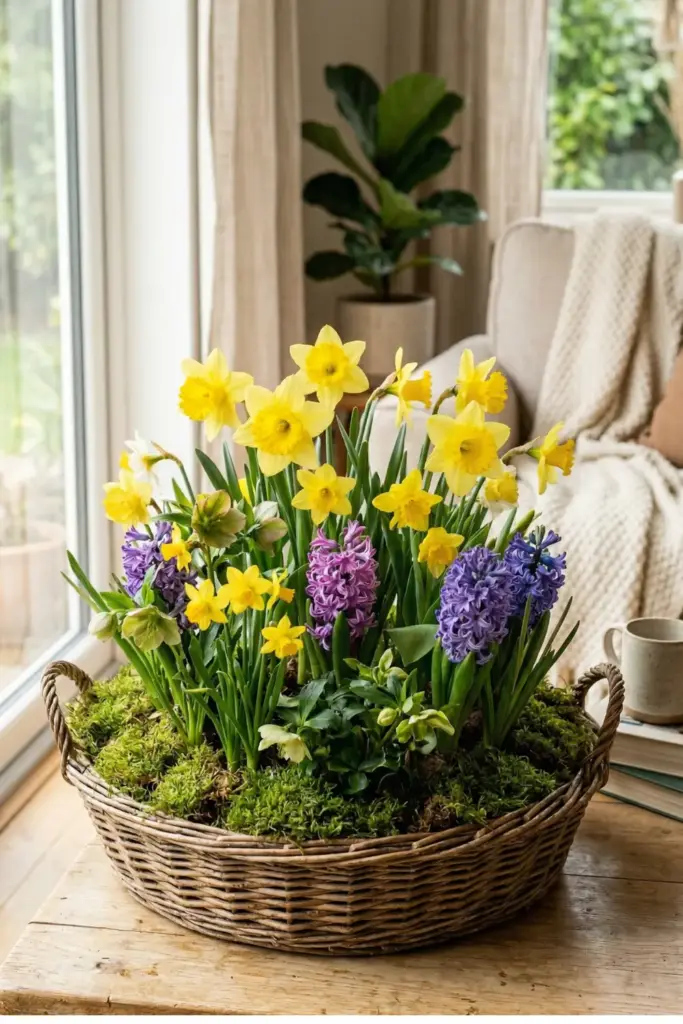 Woven Basket Spring Explosion