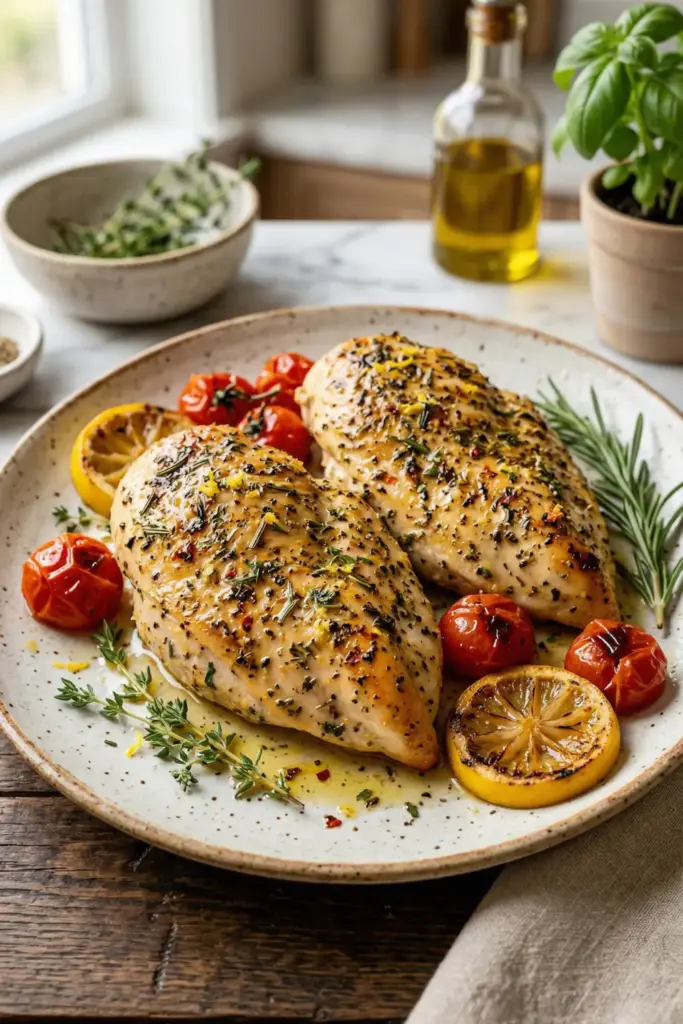 Zesty Lemon Herb Bake