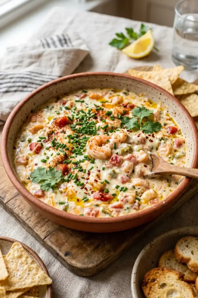 Zesty Shrimp Rotel Dip