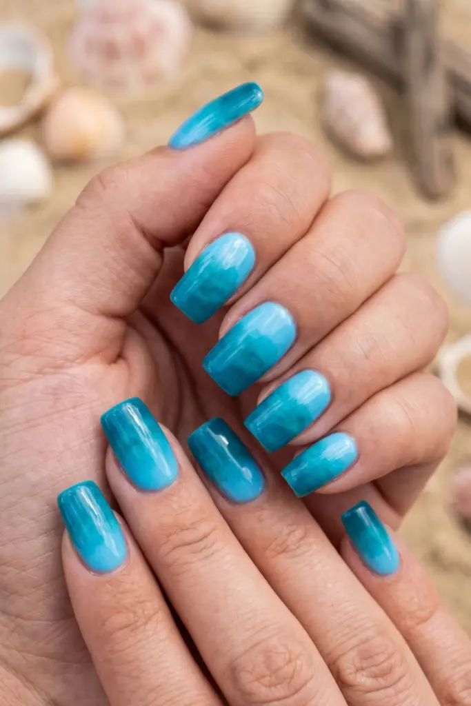 blue-lagoon-acrylic-ombre-summer-nails