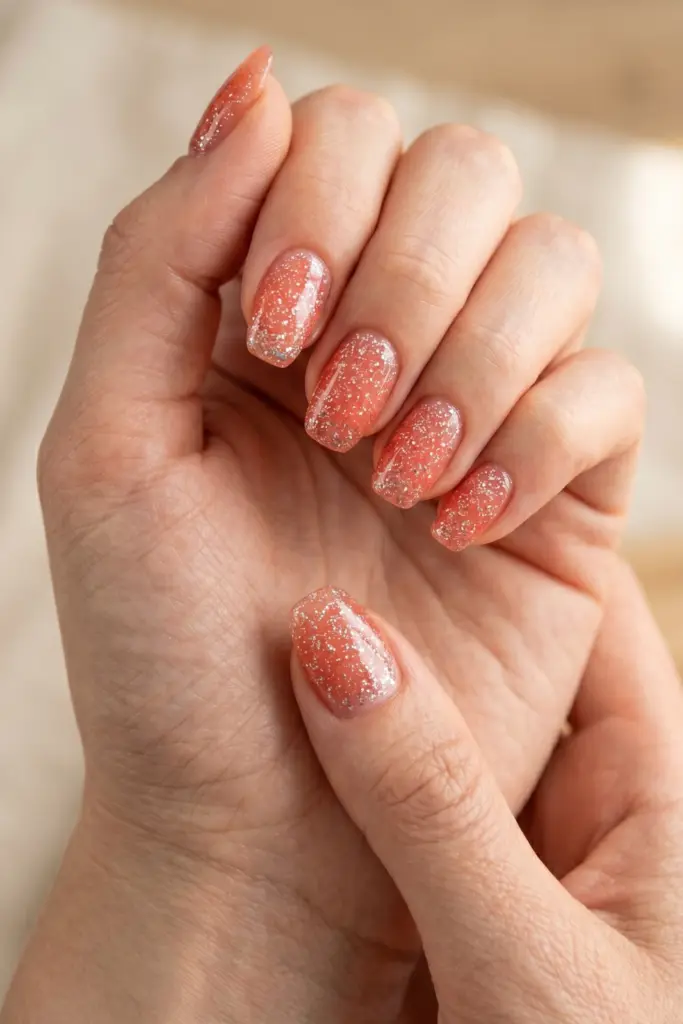 coral-silver-micro-glitter-sheer-base