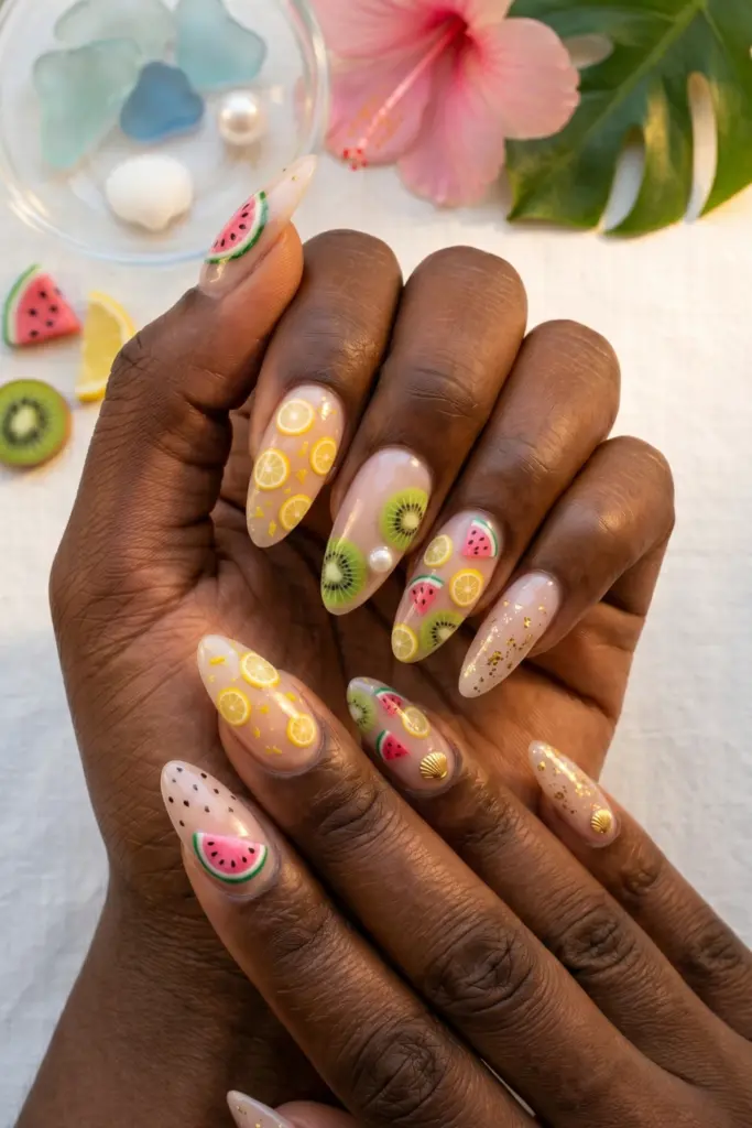 fruit-slices-summer-nails-art-designs