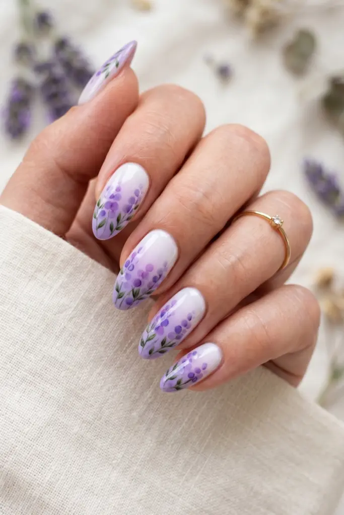 lavender-field-ombre-simple-blooming-gel-summer-nails
