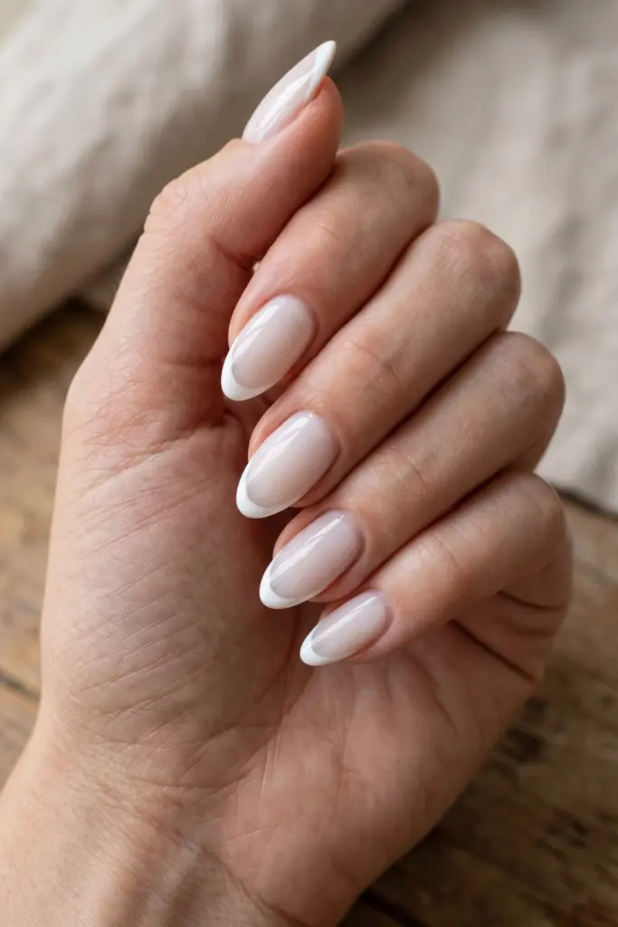 minimalist-white-french-tip-sheer-base