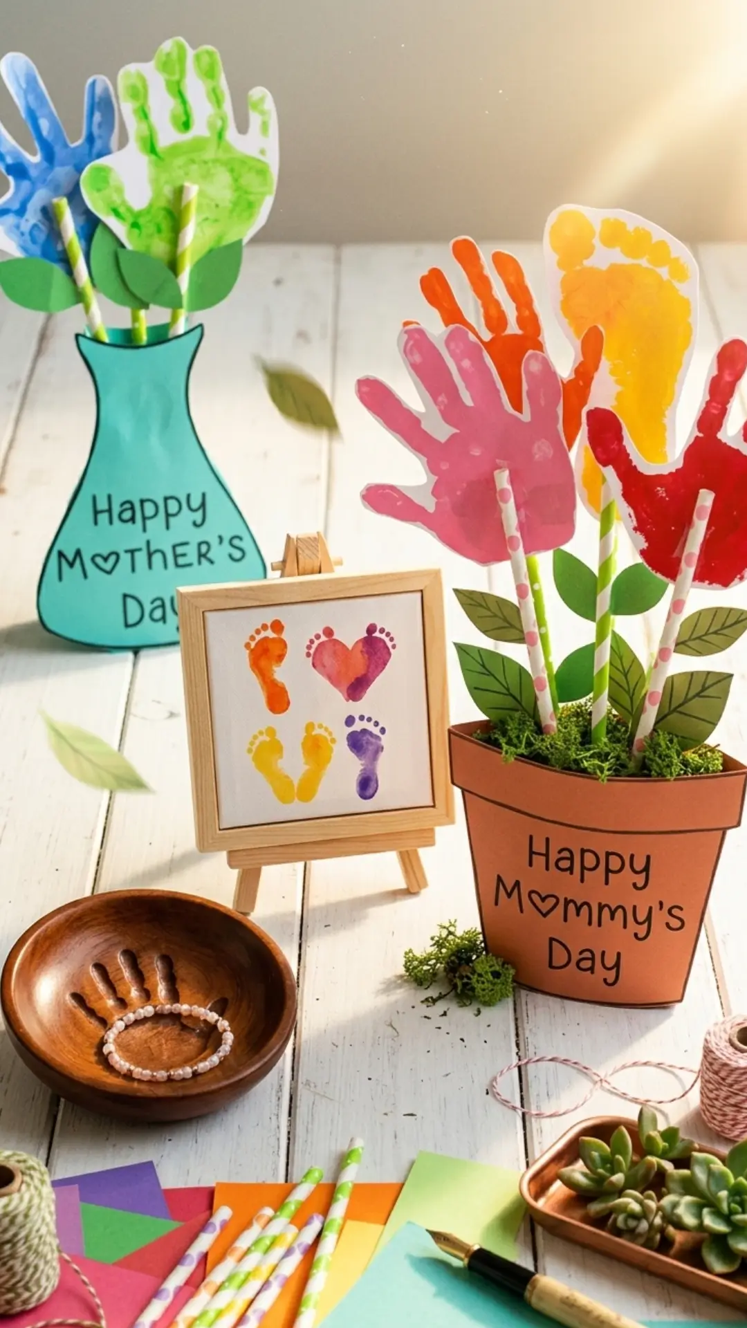 Mother's Day Gifts From Kids - Easy Handmade Ideas for Preschool & Toddler