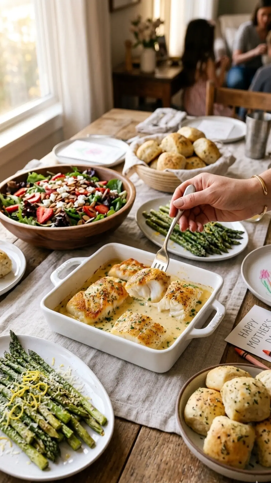 Mother's Day Potluck-Style Gathering Meals - Easy Shareable Recipes for a Crowd
