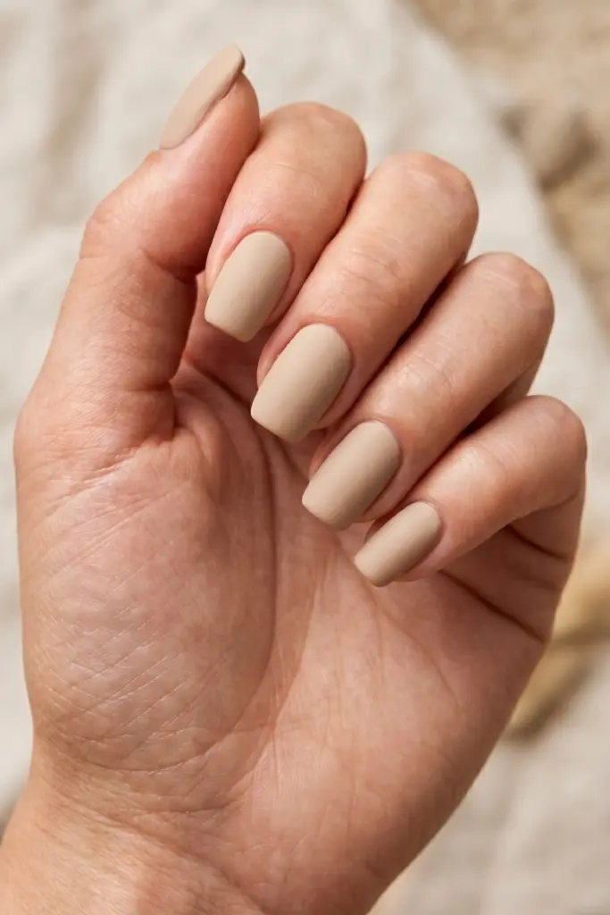 neutral-beige-matte-finish