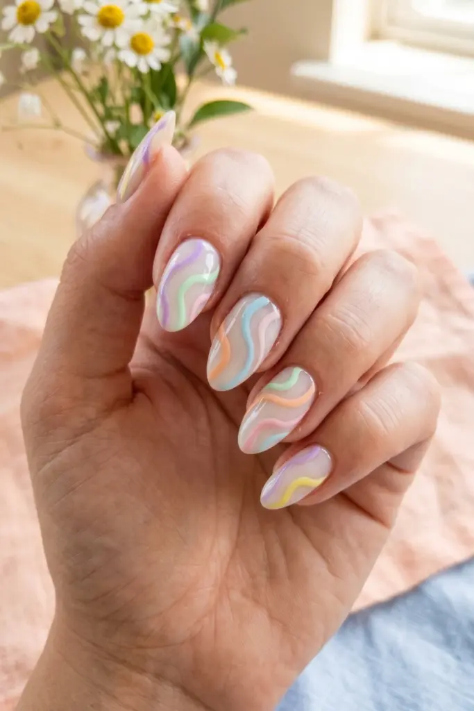 pastel-rainbow-swirls-summer-nails-trends