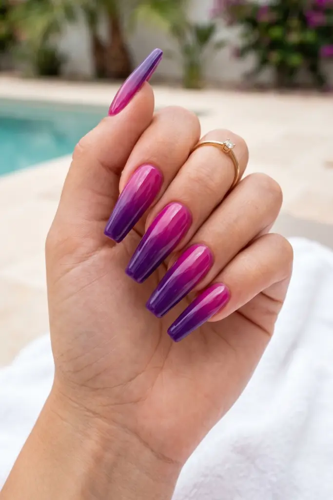 purple-rain-acrylic-ombre-summer-nails
