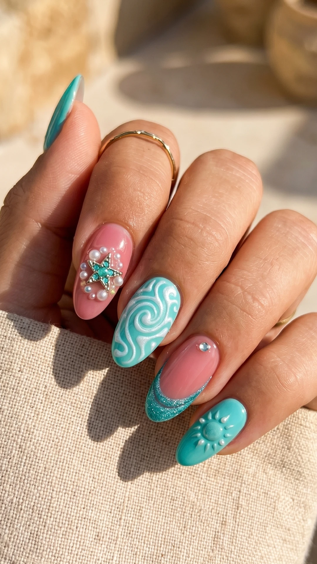 Simple Crazy Summer Nail Designs for Bold Fun