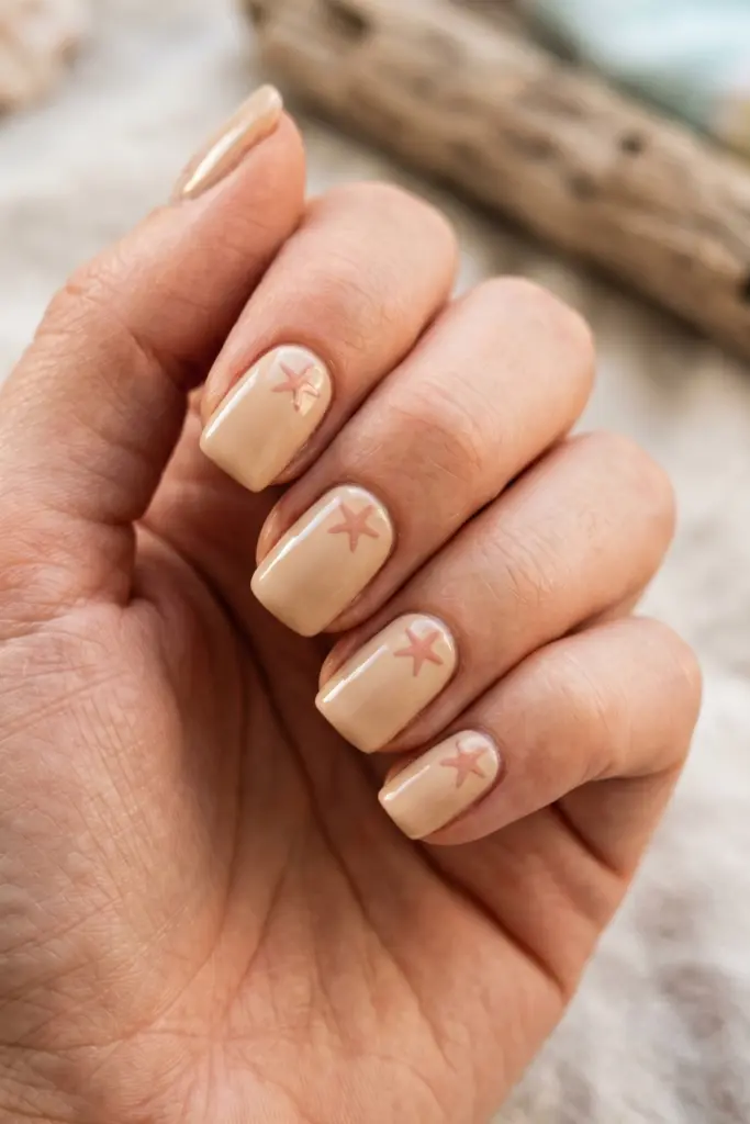 simple-starfish-decals-cute-summer-nails