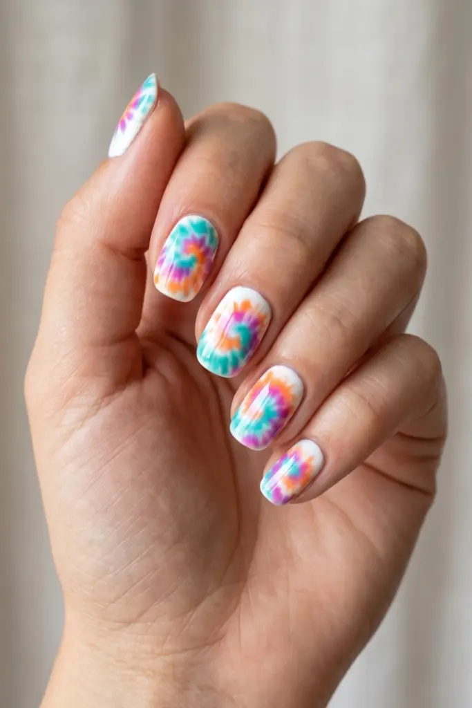 tie-dye-blast-summer-nail-designs