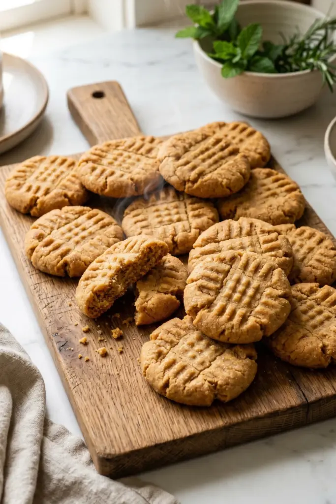 3-ingredient-peanut-butter-cookies-easy-summer-desserts