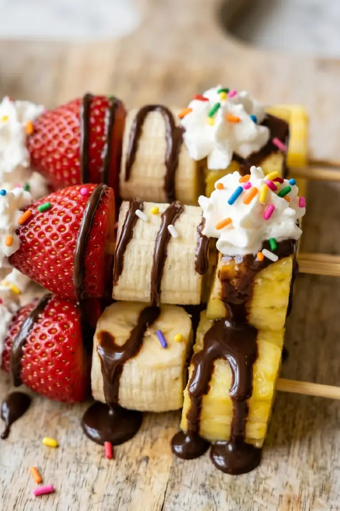 Banana-Split-Bites-Quick-Summer-Desserts-10Min