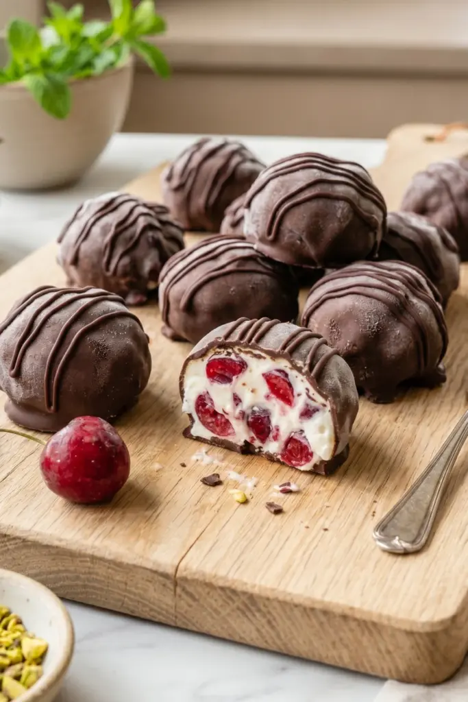 Cherry-Yogurt-Clusters-Quick-Summer-Desserts-10Min