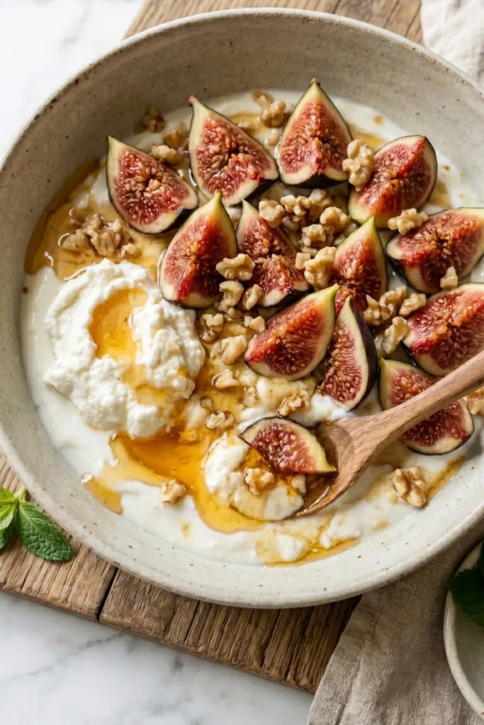Fig-Honey-Walnuts-Fruit-Salad-Breakfast-Bowl-Recipe-Ideas