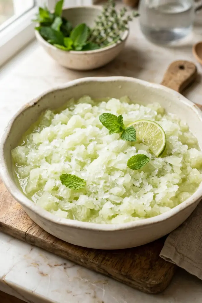 Honeydew-Melon-Granita-Easy-Frozen-Desserts-for-Summer-Nights-Recipe-Ideas