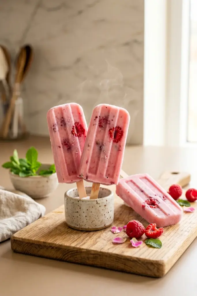Raspberry-Rose-Popsicles-Quick-Summer-Desserts-10Min