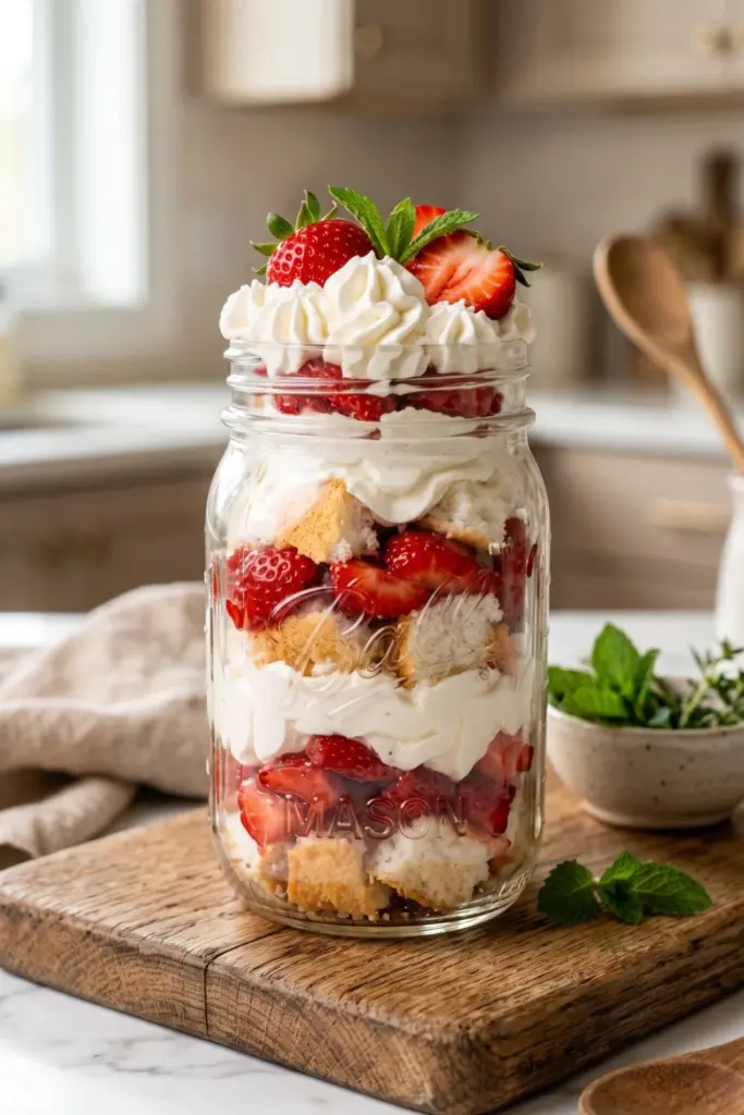 Strawberry-Shortcake-Jars-Quick-Summer-Desserts-10Min