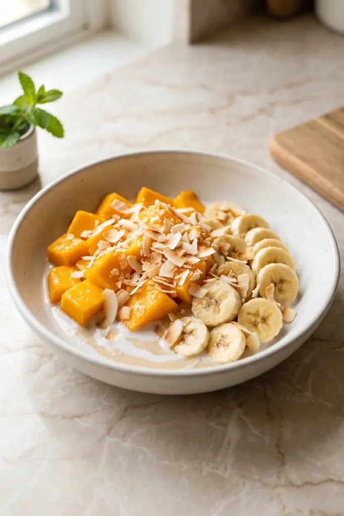 Tropical-Mango-Coconut-Bowl-Fruit-Salad-Breakfast-Bowl-Recipe-Ideas