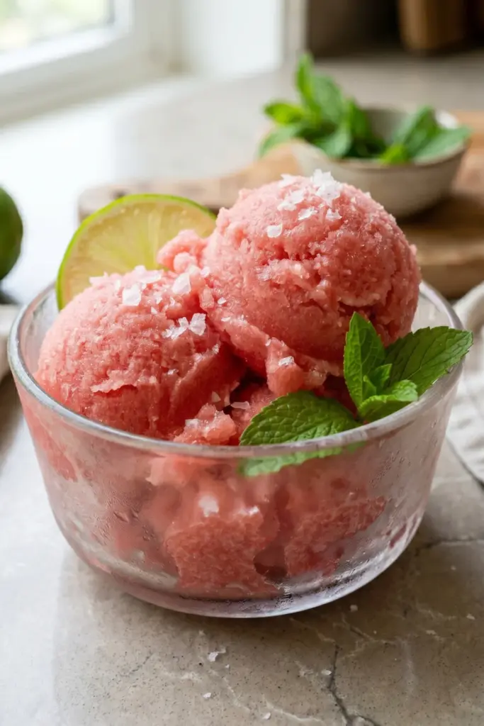 Watermelon-Sorbet-Easy-Summer-Desserts-for-Parties-Recipe-Ideas