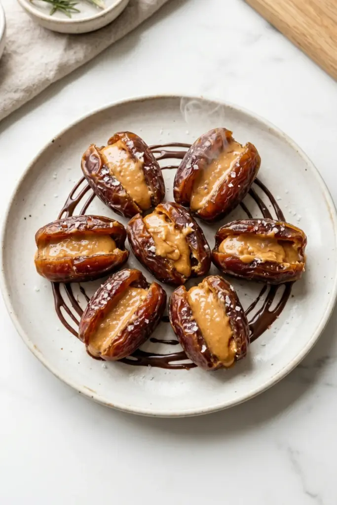 air-fryer-peanut-butter-stuffed-dates-healthy-summer-desserts