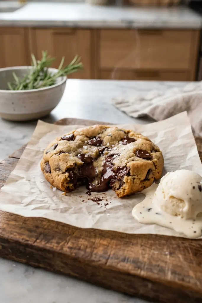 air-fryer-single-serve-chocolate-chip-cookie-healthy-summer-desserts