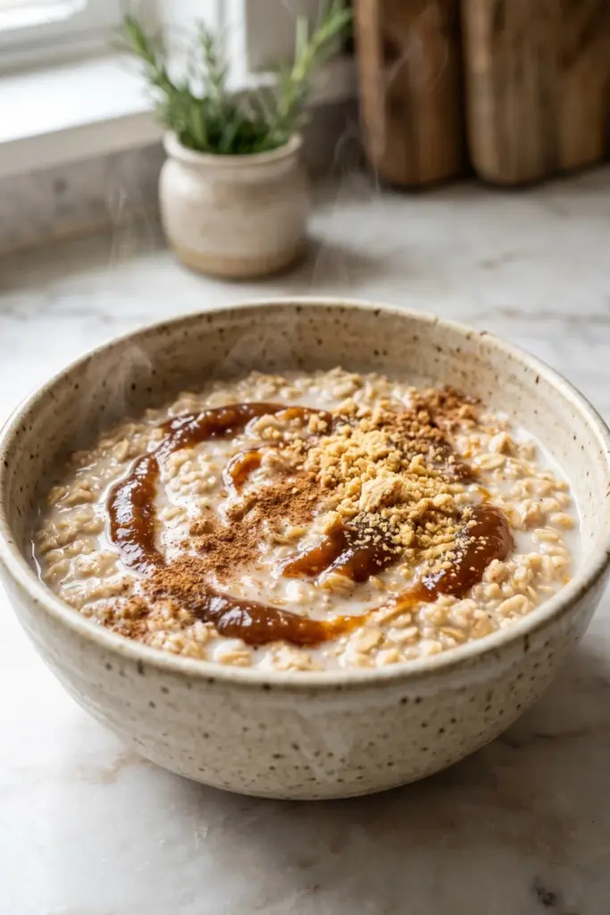 apple-butter-swirled-oatmeal-bowls-inviting-breakfast
