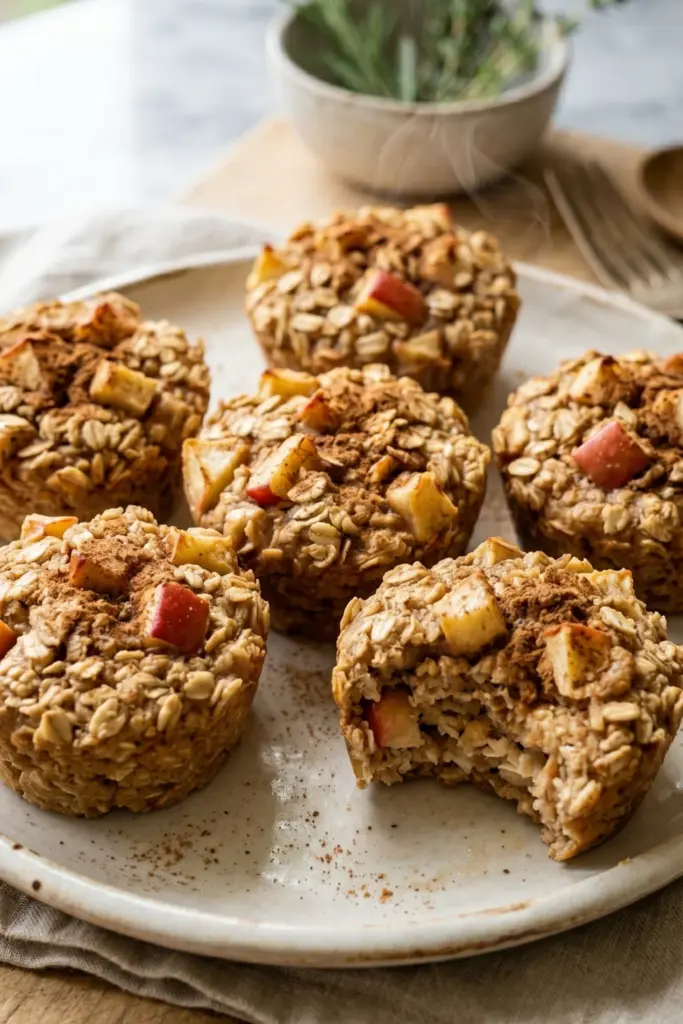 apple-cinnamon-baked-oatmeal-cups-meal-prep-inviting-breakfast

